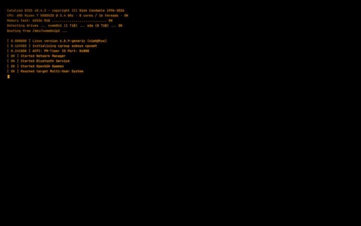 Screenshot of catalysm.net