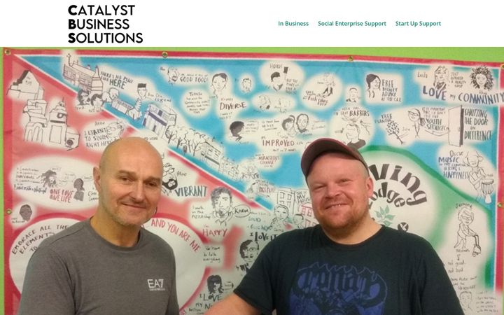 Screenshot of catalyst-business.co.uk