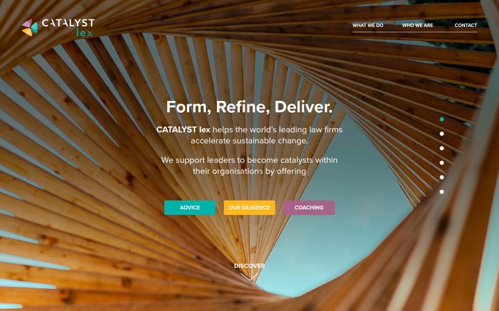Screenshot of catalystlex.com
