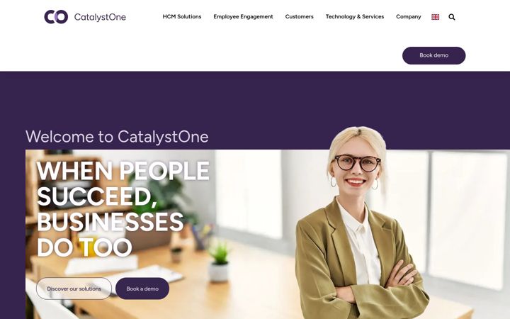 Screenshot of catalystone.com