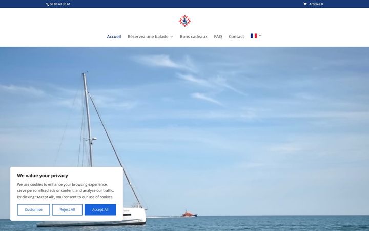 Képernyőkép: catamaranoccitan.fr
