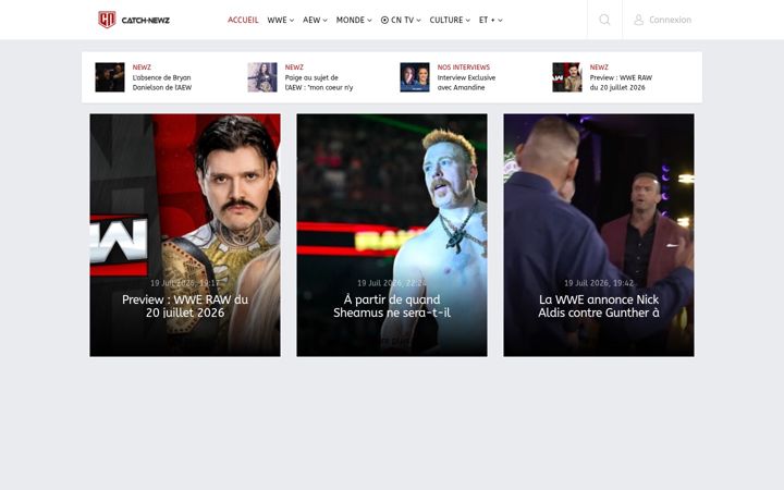 Screenshot of catch-newz.com