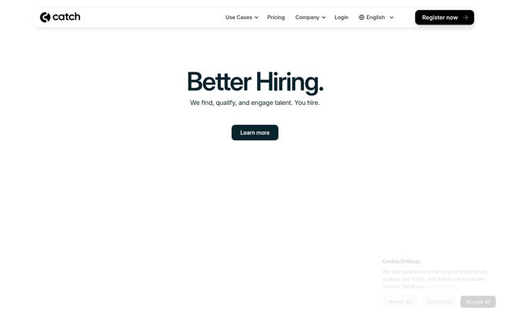 Screenshot of catch-talents.de