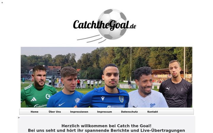 Екранна снимка на catchthegoal.de