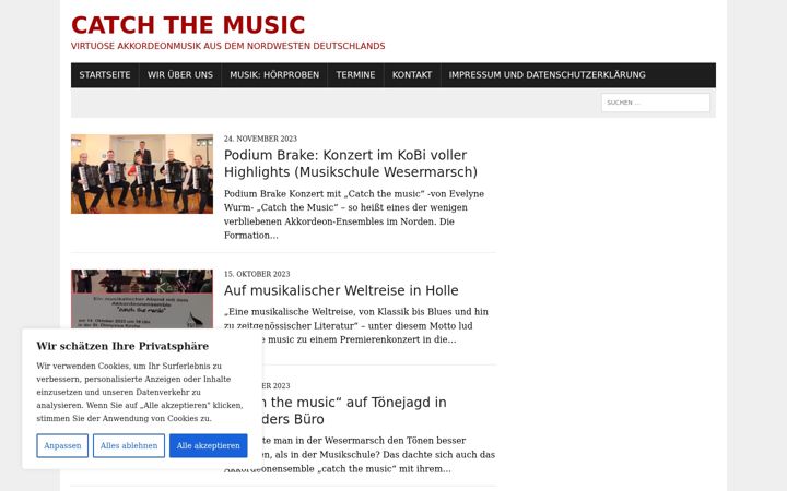 Екранна снимка на catchthemusic.de
