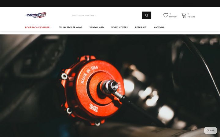 Screenshot of catchusallc.com