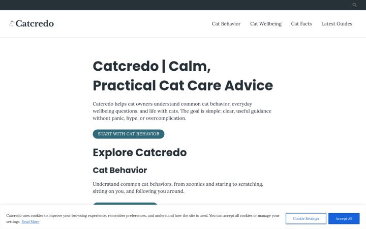 Screenshot of catcredo.com