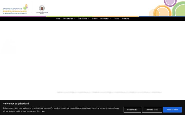 Screenshot of catedrabebferm.es
