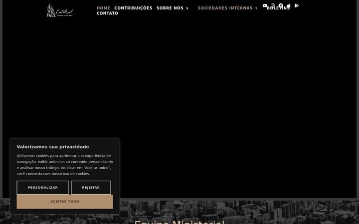 Screenshot of catedralrio.org