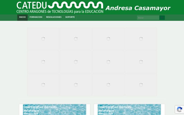 Screenshot of catedu.es