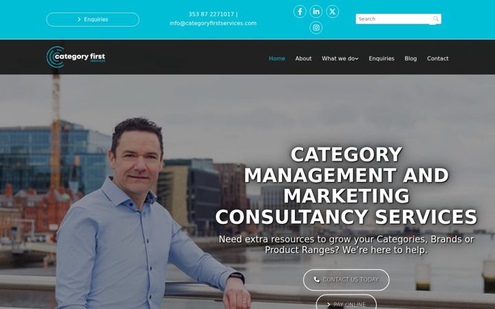 Screenshot of categoryfirstservices.com