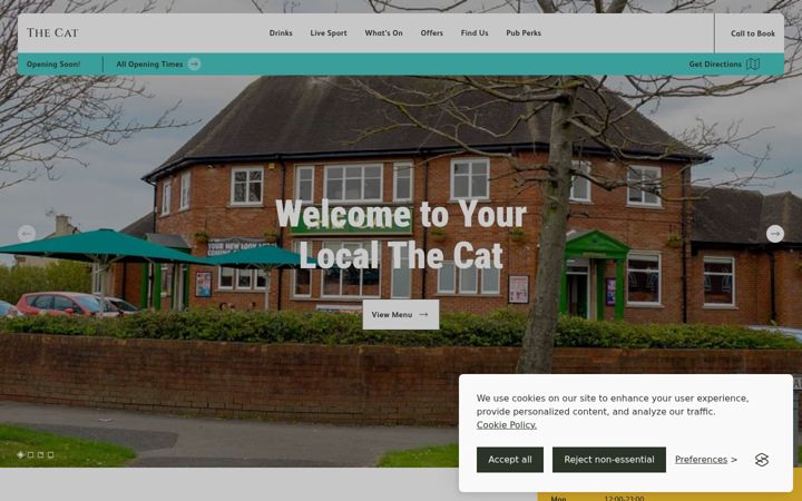 Screenshot of catellesmereport.co.uk