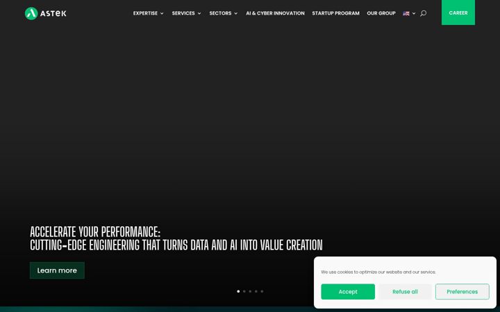 Screenshot of catep.com