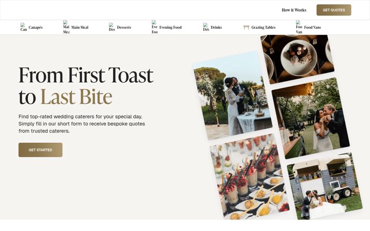 Screenshot of caterful.com