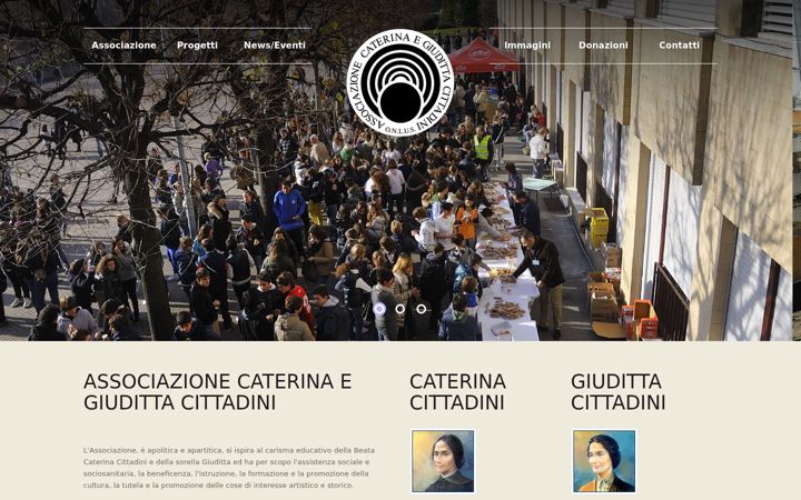 Screenshot of caterinacittadini.it