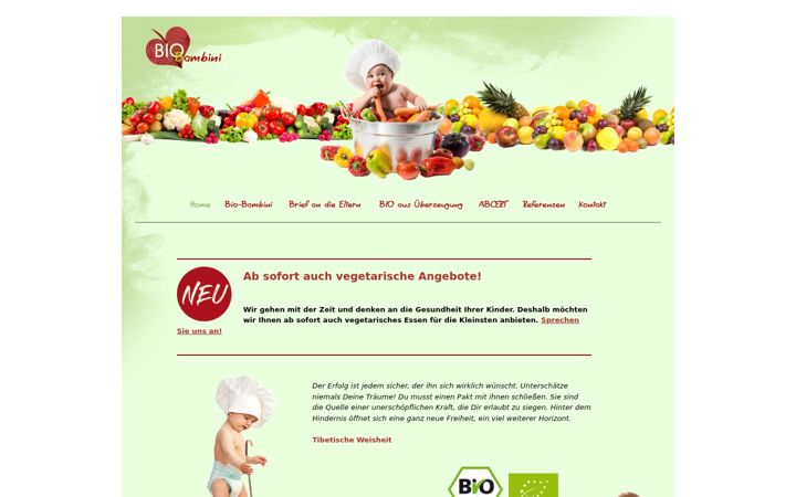 Screenshot of catering-bb.de