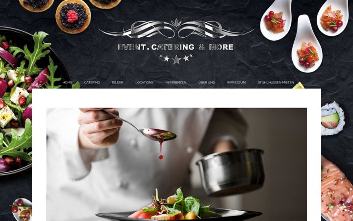 Captură de ecran a catering-in-heilbronn.de