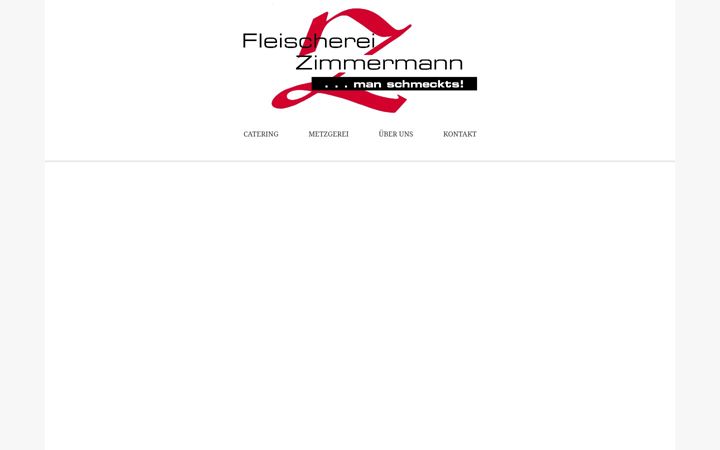 Screenshot of catering-zimmermann.de