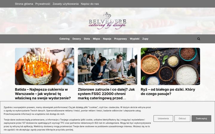 Screenshot of cateringbydesign.pl