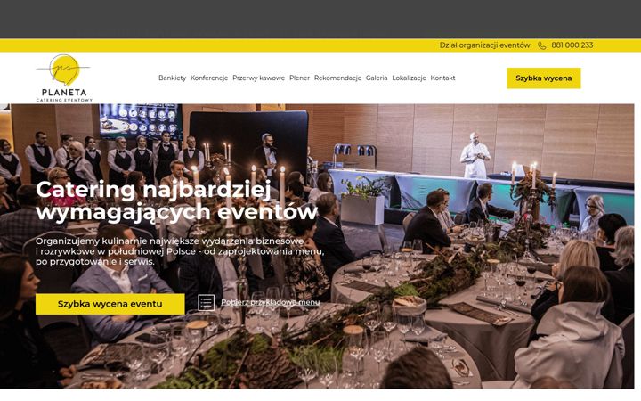 Screenshot of cateringeventowy.pl