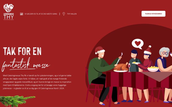 Screenshot of cateringmessethy.dk
