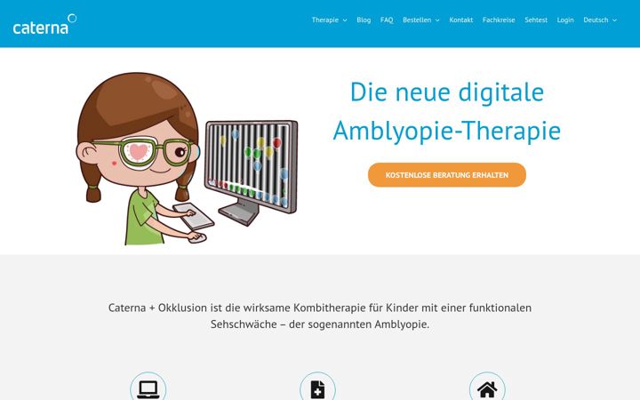Screenshot di caterna.de