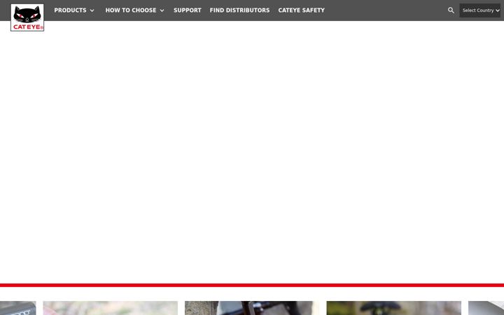 Screenshot of cateye.com