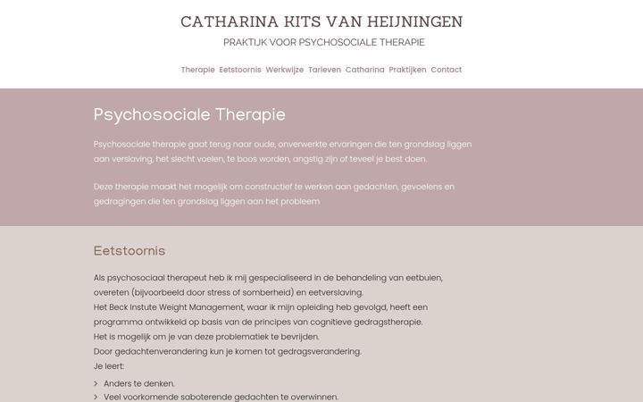 Ekrano kopija catharinakitsvanheijningen.nl