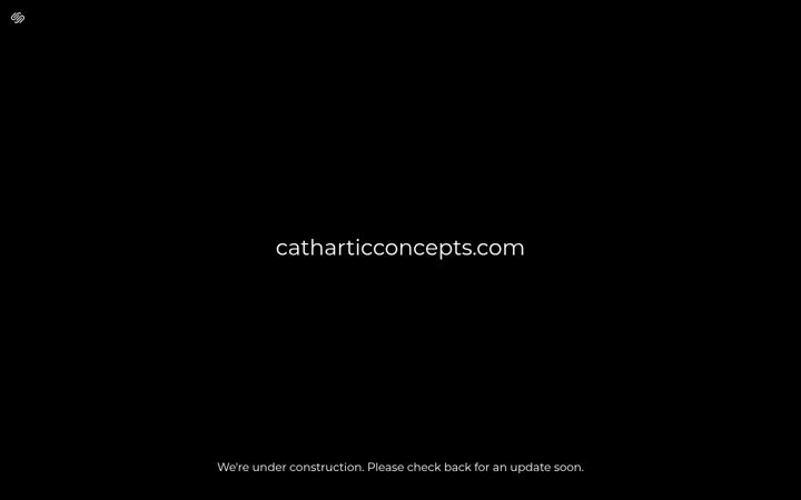 Screenshot of catharticconcepts.com