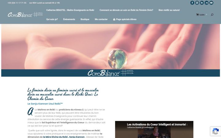 Screenshot of catherinebrastel.net