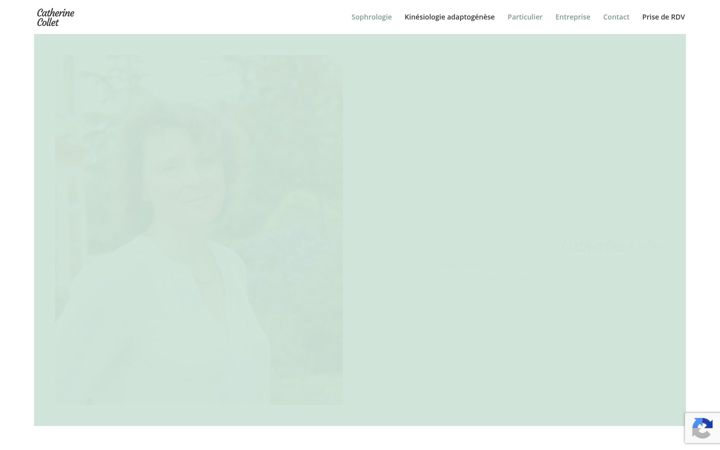 Screenshot of catherinecollet.fr