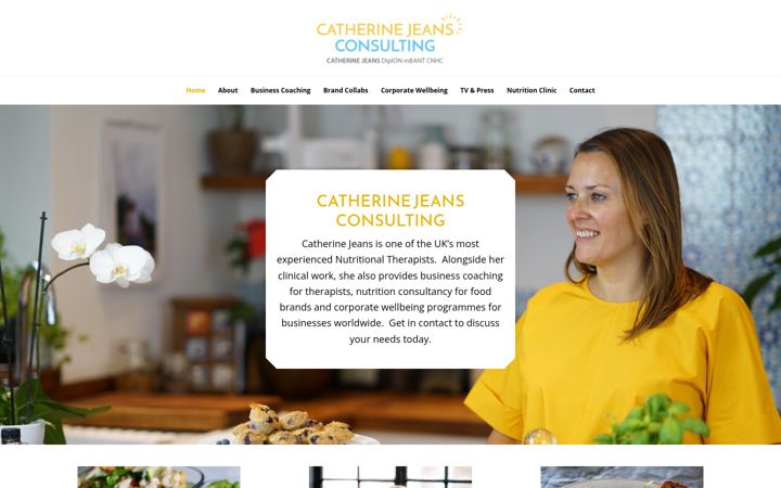 Screenshot of catherinejeans.com