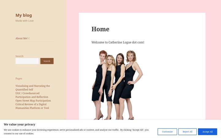 Screenshot of catherinelogue.com