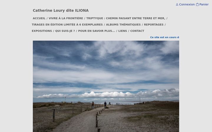 Screenshot of catherinelouryiliona.com