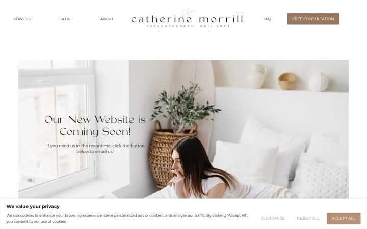 Screenshot of catherinemorrill.com