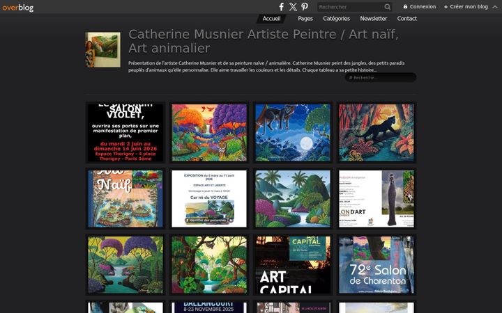 Screenshot του catherinemusnier.fr