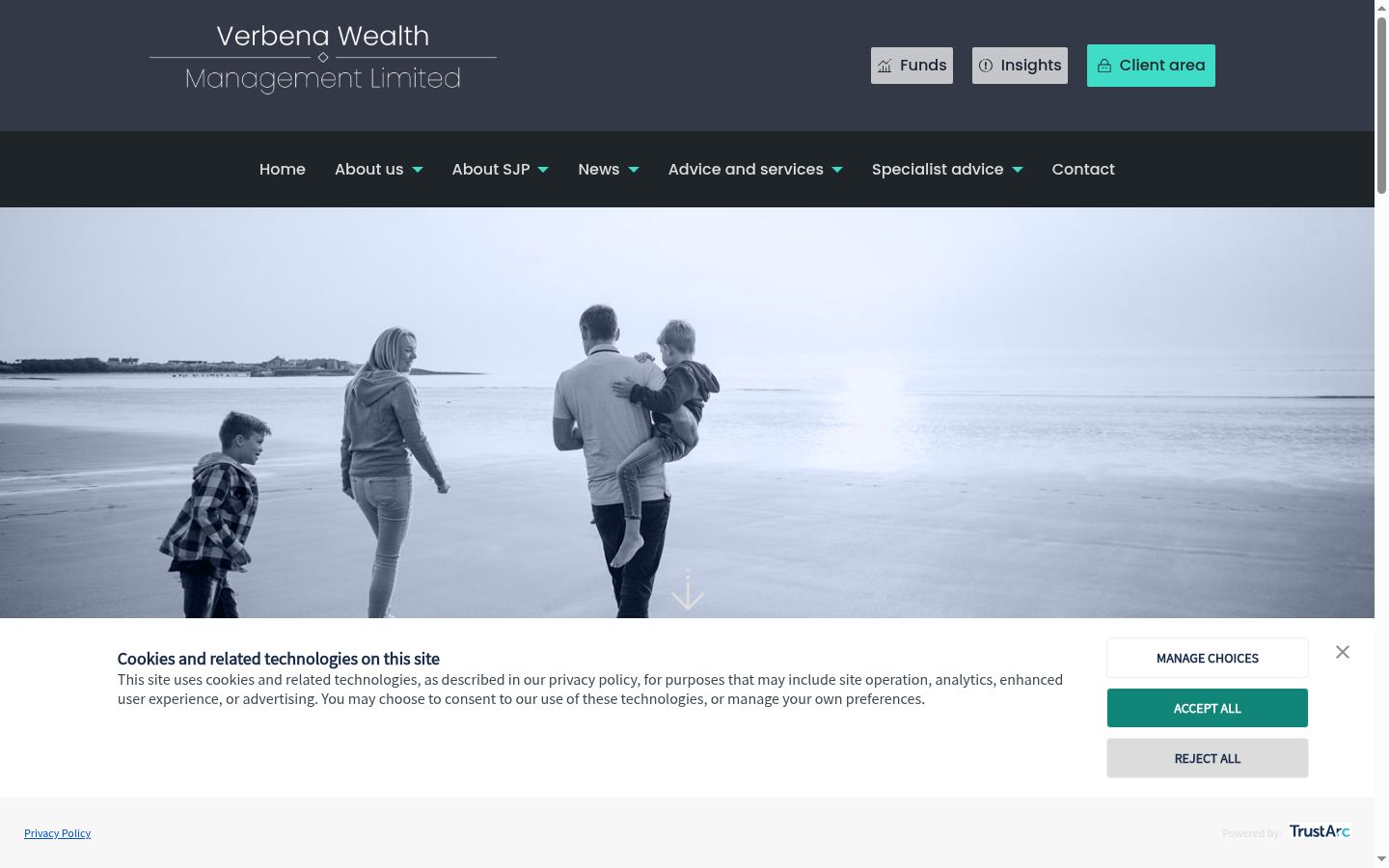 Capture d'écran de la bannière de consentement affichée avant toute interaction