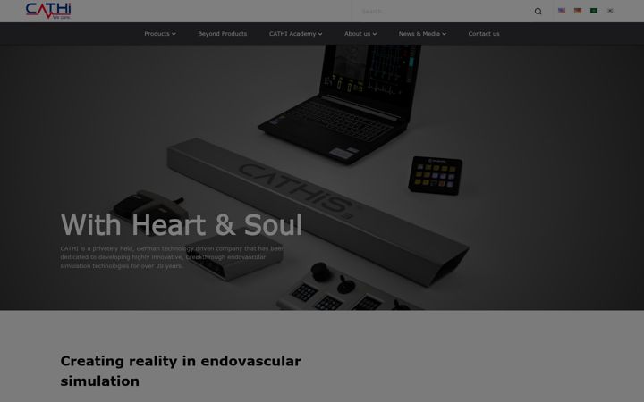 Screenshot of cathi.de