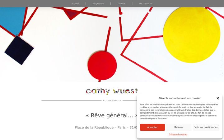 Screenshot of cathy-wuest.fr