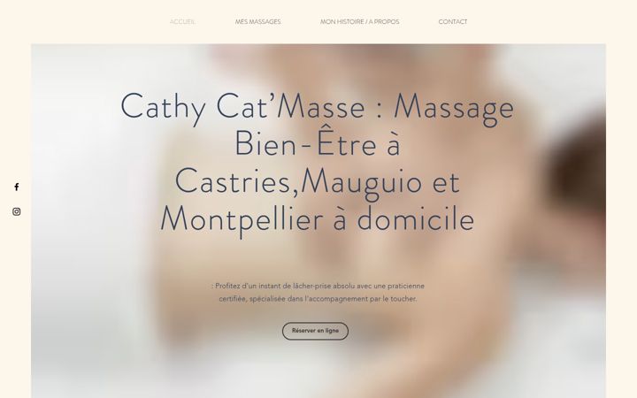 Screenshot of cathycatmasse.com