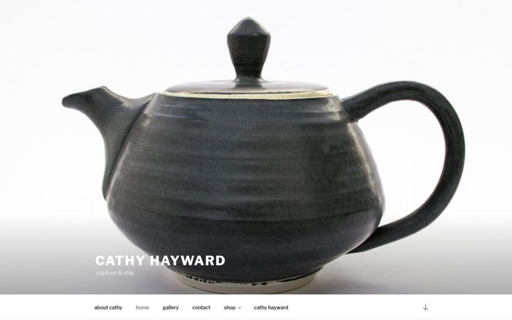Ekraanipilt saidist cathyhayward.com.au
