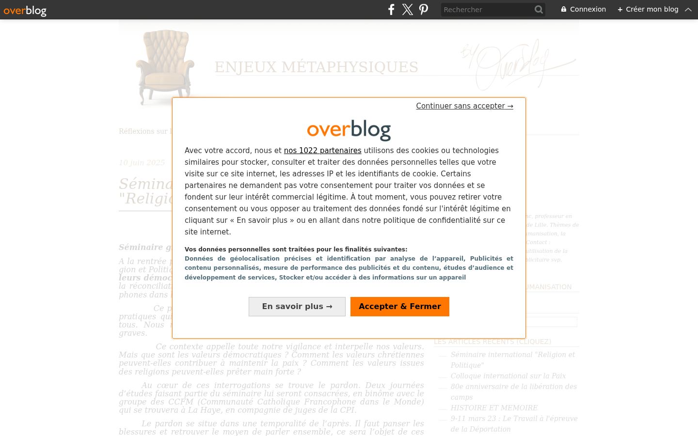 Screenshot van de toestemmingsbanner zoals getoond vóór enige interactie