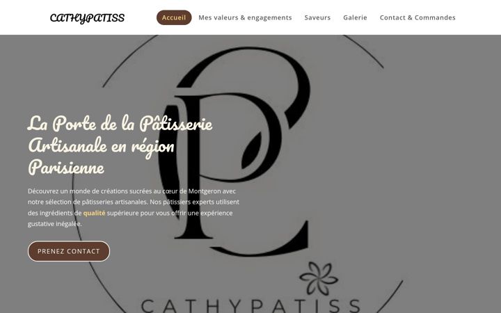 Screenshot of cathypatiss.com