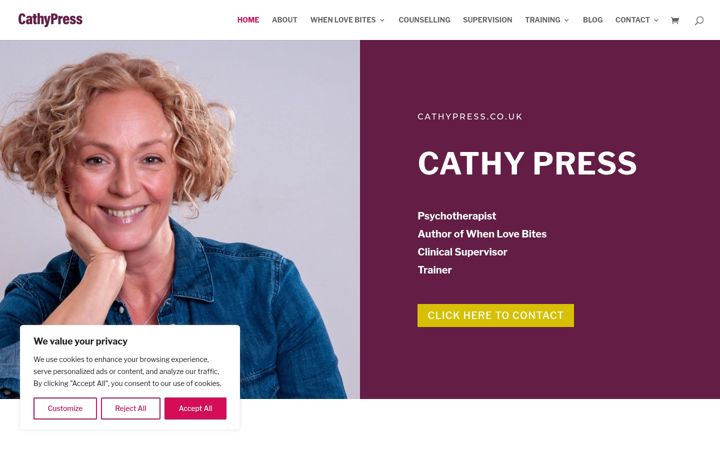 Screenshot of cathypress.co.uk