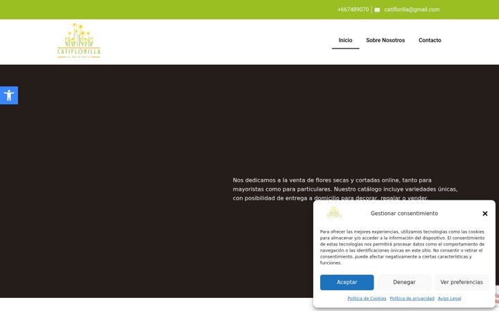 Screenshot of catiflorilla.com