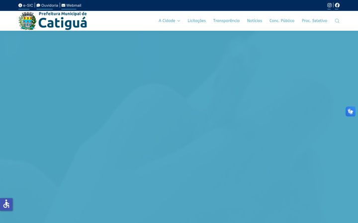 Captură de ecran a catigua.sp.gov.br