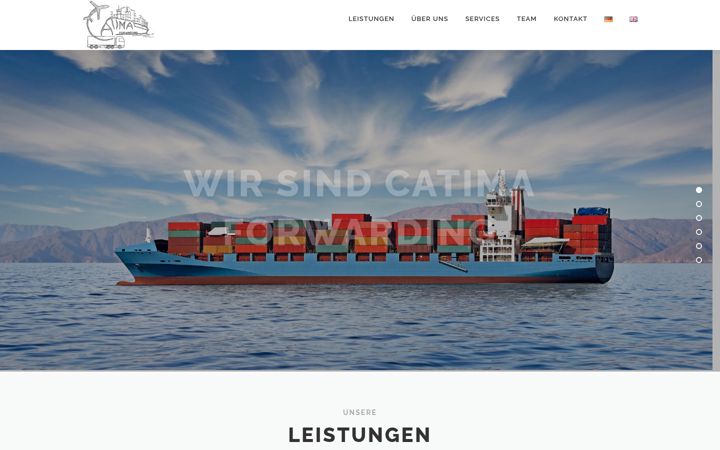 Screenshot of catima-forwarding.com