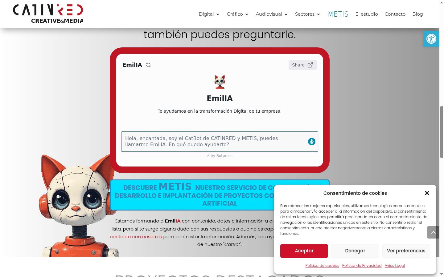 Zrzut ekranu banera zgody wyświetlanego przed jakąkolwiek interakcją