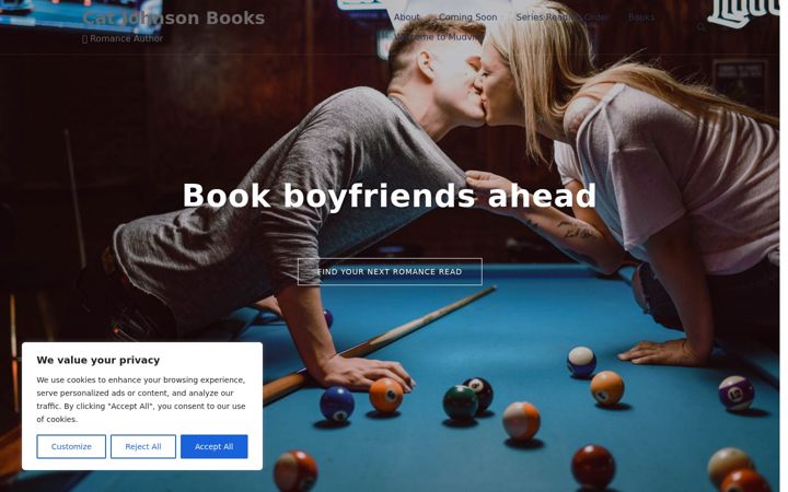 Screenshot of catjohnson.net