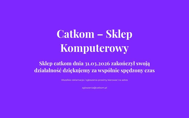 Zrzut ekranu catkom.pl